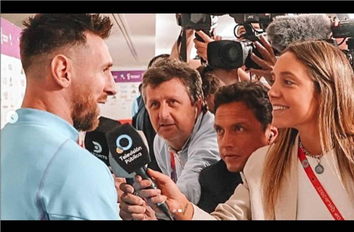 Sofía Martínez trabaja para la Televisión Pública Argentina, ESPN y también para el programa de radio ‘Perros de la Calle‘ (Urbana Play).