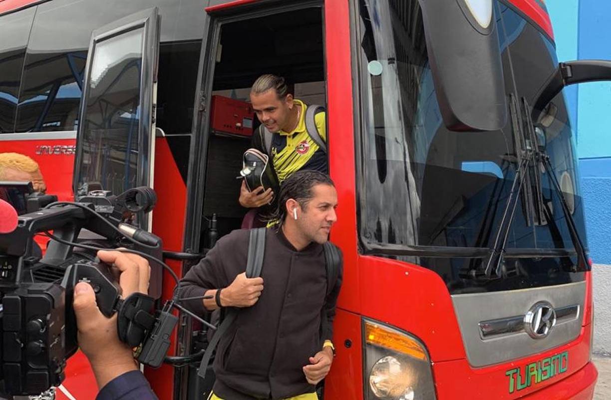 El Génesis llegó dos horas y media antes al estadio Nacional Chelato Uclés para enfrentar al Olimpia. Pero, ¿qué pasó con Reynaldo Tilguath?