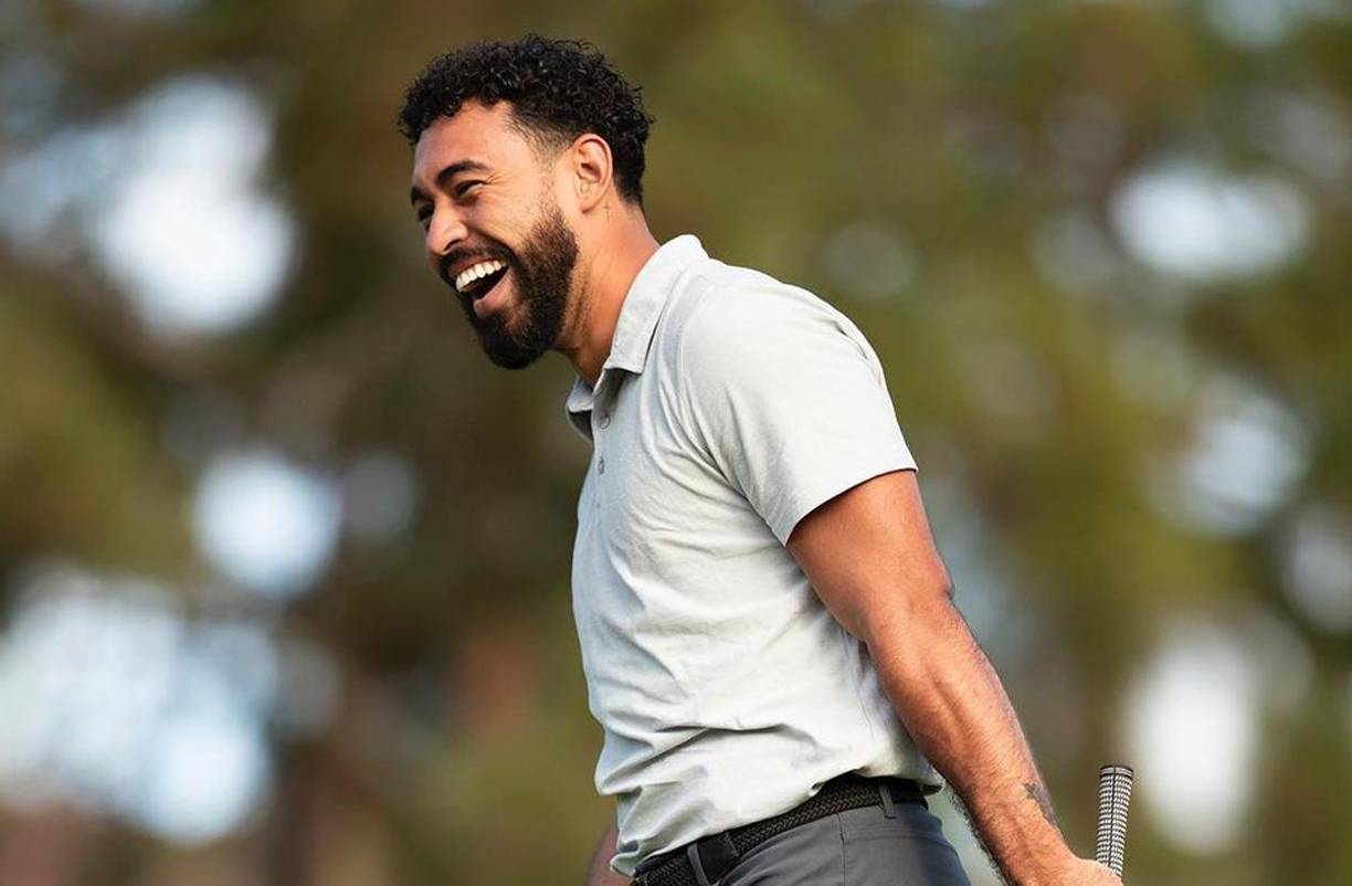 Hoy Danny Acosta se olvidó del fútbol y en sus redes sociales presume que disfruta del golf. 