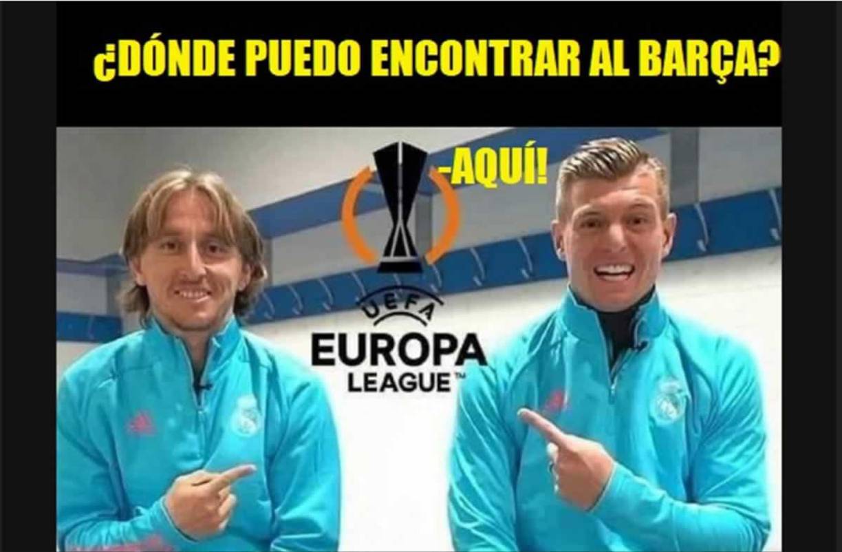 Los memes del sorteo repetido de octavos de Champions y burlas al Barça en la Europa League