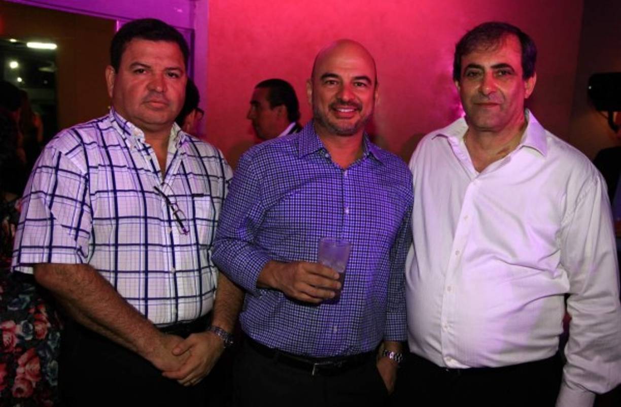 Martín López, Michael Hawit y Karim Qubain.