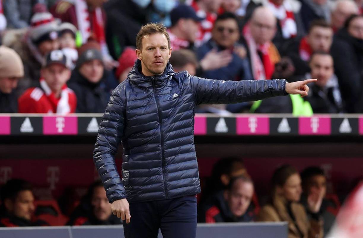 Julian Nagelsmann - Las últimas informaciones aseguran que Christophe Galtier no seguirá como entrenador del PSG la próxima temporada y empiezan a sonar varios candidatos para su reemplazo. Según Fabrizio Romano, la próxima semana será decisiva para la contratación de un nuevo técnico y el germano estaría en lo más alto de las apuestas.
