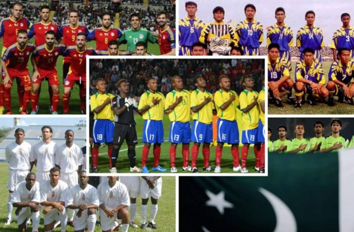 Todo el mundo se fija en las mejores selecciones, en las que juegan los mundiales y las grandes copas, pero, hay muchas que nunca han pasado una fase eliminatoria, ni han jugado un partido oficial, pero luchan cada día por conseguirlo. Te presentamos las peores selecciones del planeta, de acuerdo al último ranking de la FIFA del mes de noviembre.