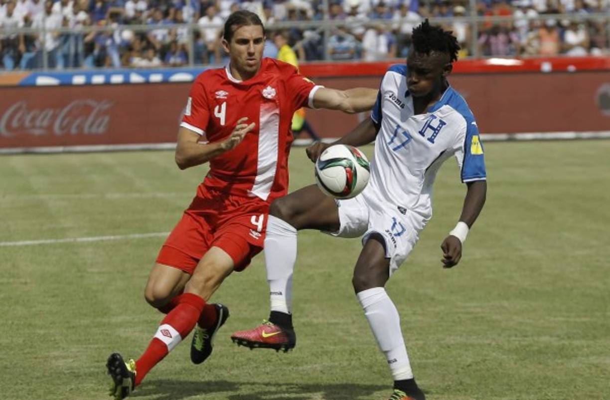Honduras y Canadá se enfrentaron en el estadio Olímpicos y fue triunfo de la Bicolor 2-1 en la eliminatoria de Concacaf.