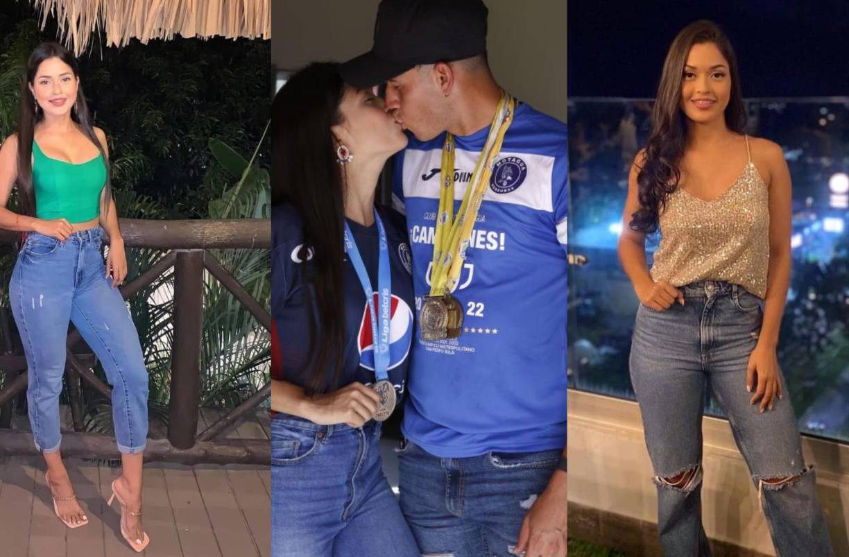 Una bella odontóloga tiene una relación sentimental con goleador de la Liga Nacional de Honduras.