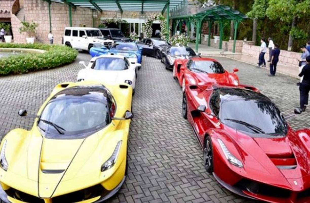 Los herederos asiáticos no ocultan su afición por los autos de lujo para carreras ilegales en China.