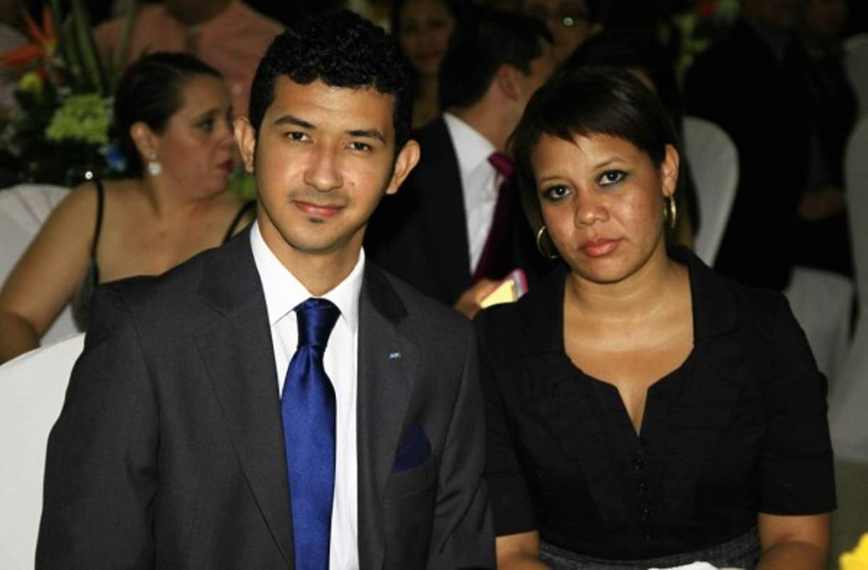 Daniel Menjívar y Cinthia Flores.