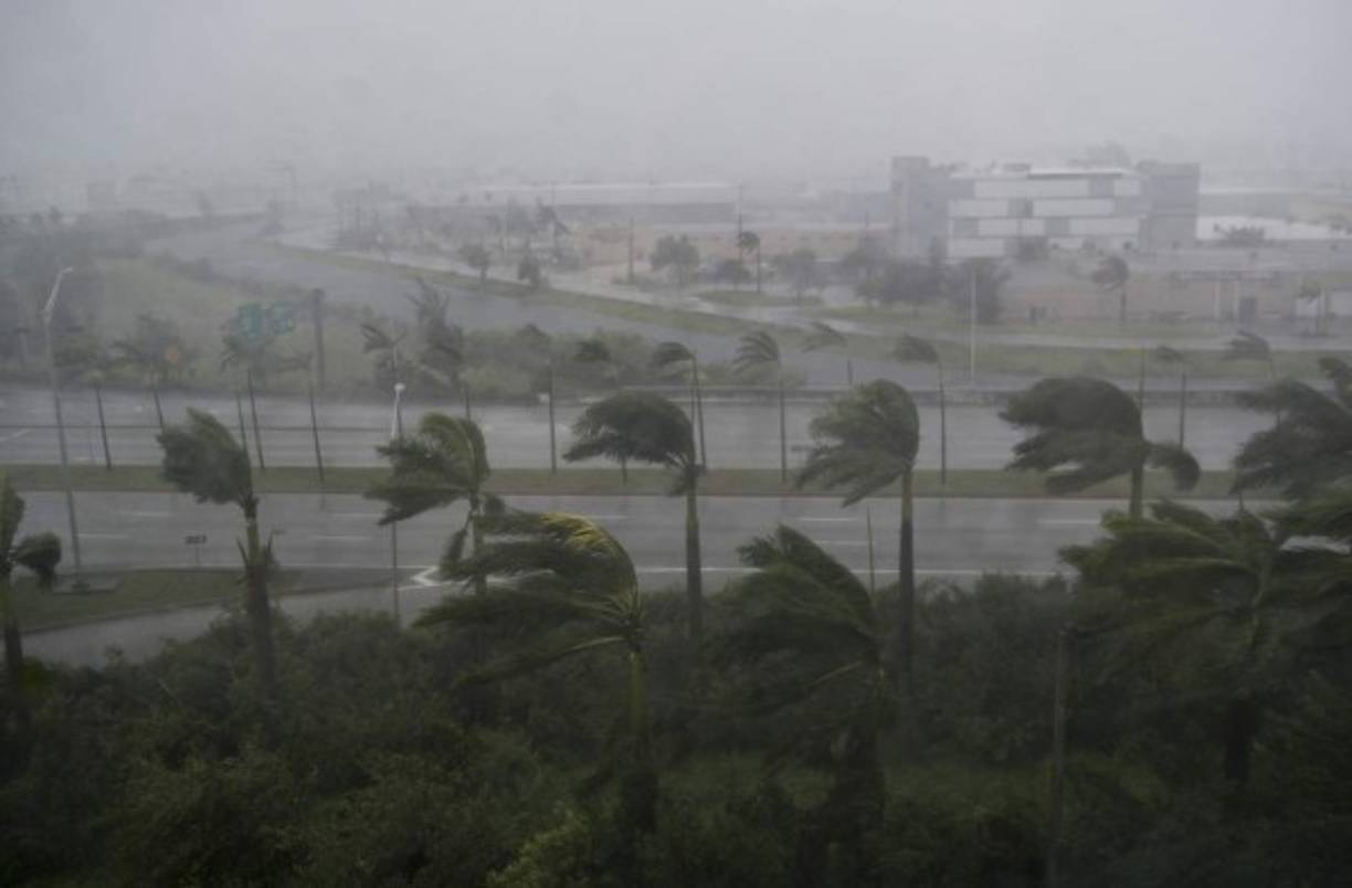 Los primeros vientos del huracán Irma han provocado la caida de ramas que han dejado sin energía varias zonas de Florida.