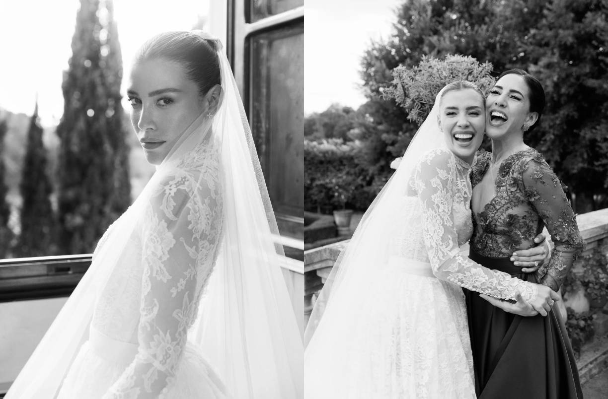  “El amor es la fuerza más poderosa que existe en la tierra así que mi gran día es un tributo a eso; un tributo a la mujer en nuestro tiempo y nuestra época”, fue un extracto de lo que compartió Salas en su cuenta de Instagram. 