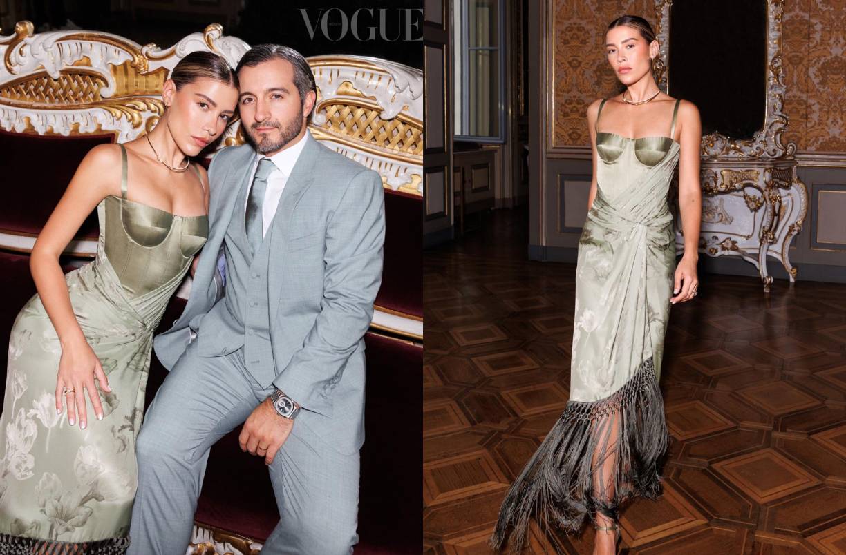 Michelle Salas se casó con el empresario, Danilo Díaz Granados en Italia. La pareja se conoció en 2016 a través de amigos en común, ‘fue amor a primera vista, ya que no nos separamos desde que nos conocimos’, explicó la novia para Vogue México y Latinoamérica.