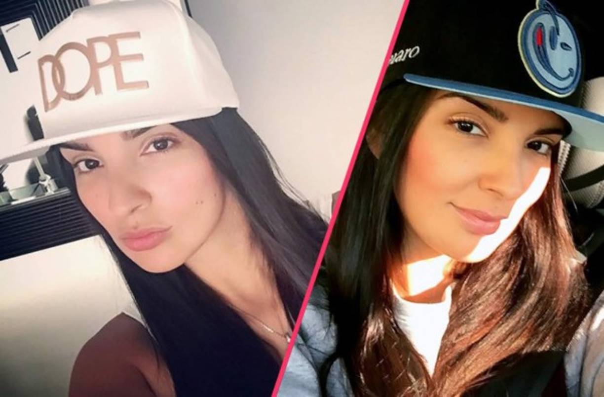 La joven es colombiana y es una verdadera belleza.