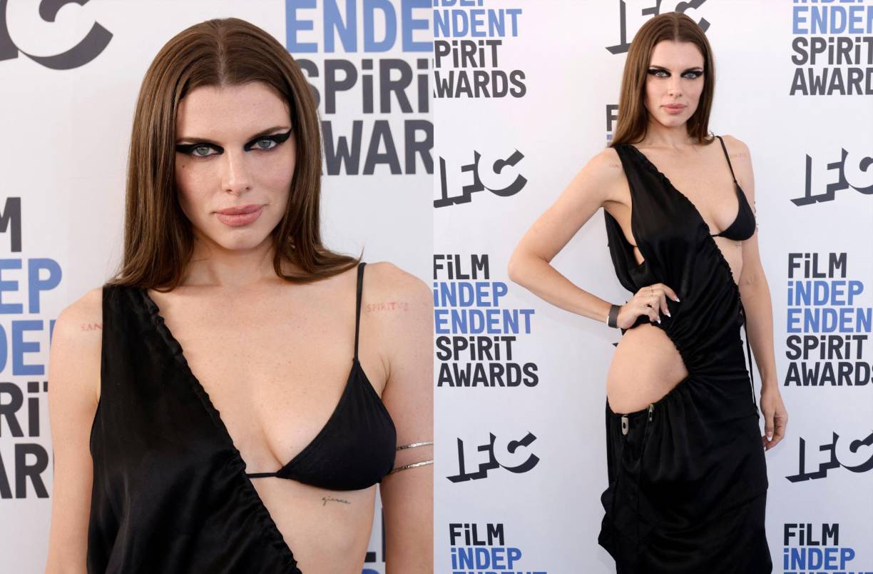 Julia Fox, actriz y exnovia de Kanye West. 