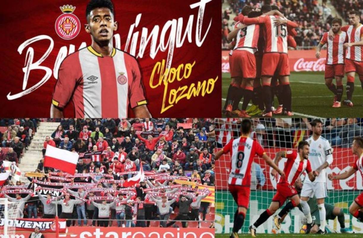 El Girona FC ha anunciado este martes la incorporación del delantero internacional hondureño Anthony 'Choco' Lozano, de 24 años, procedente del Barcelona B. El catracho de esta manera ha dado el salto a la primera de España. Hoy te presentamos los datos, curiosidades que debes saber sobre el nuevo equipo del atacante.
