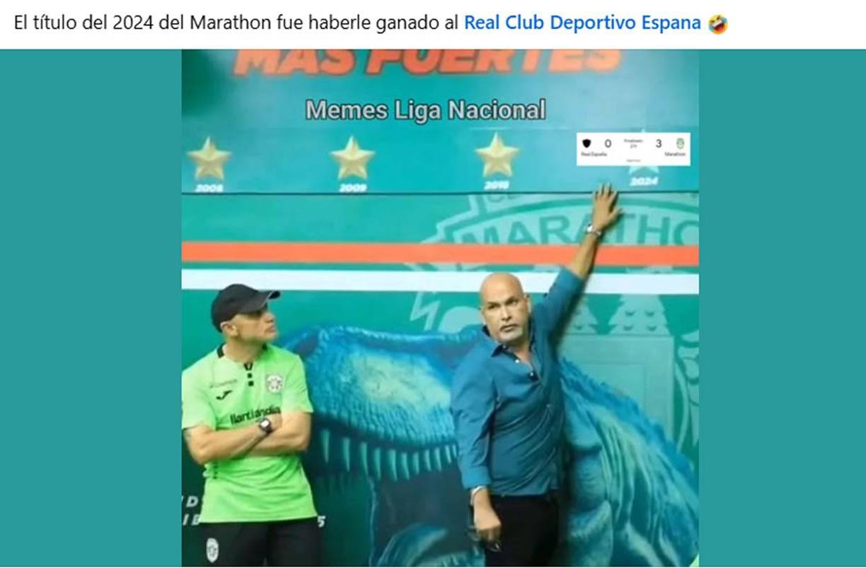 Memes: no perdonan a Marathón por eliminación en el repechaje ante Olancho FC