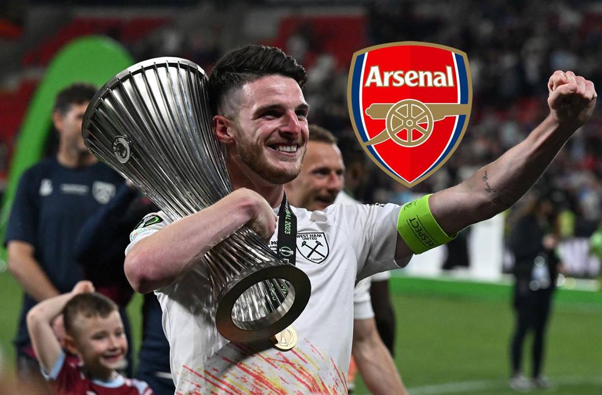 Declan Rice - TalkSPORTS informa de que después de la final de la Conference League que el West Ham le ganó a la Fiorentina, el Arsenal hará un acercamiento formal para conseguir el fichaje del defensa inglés.