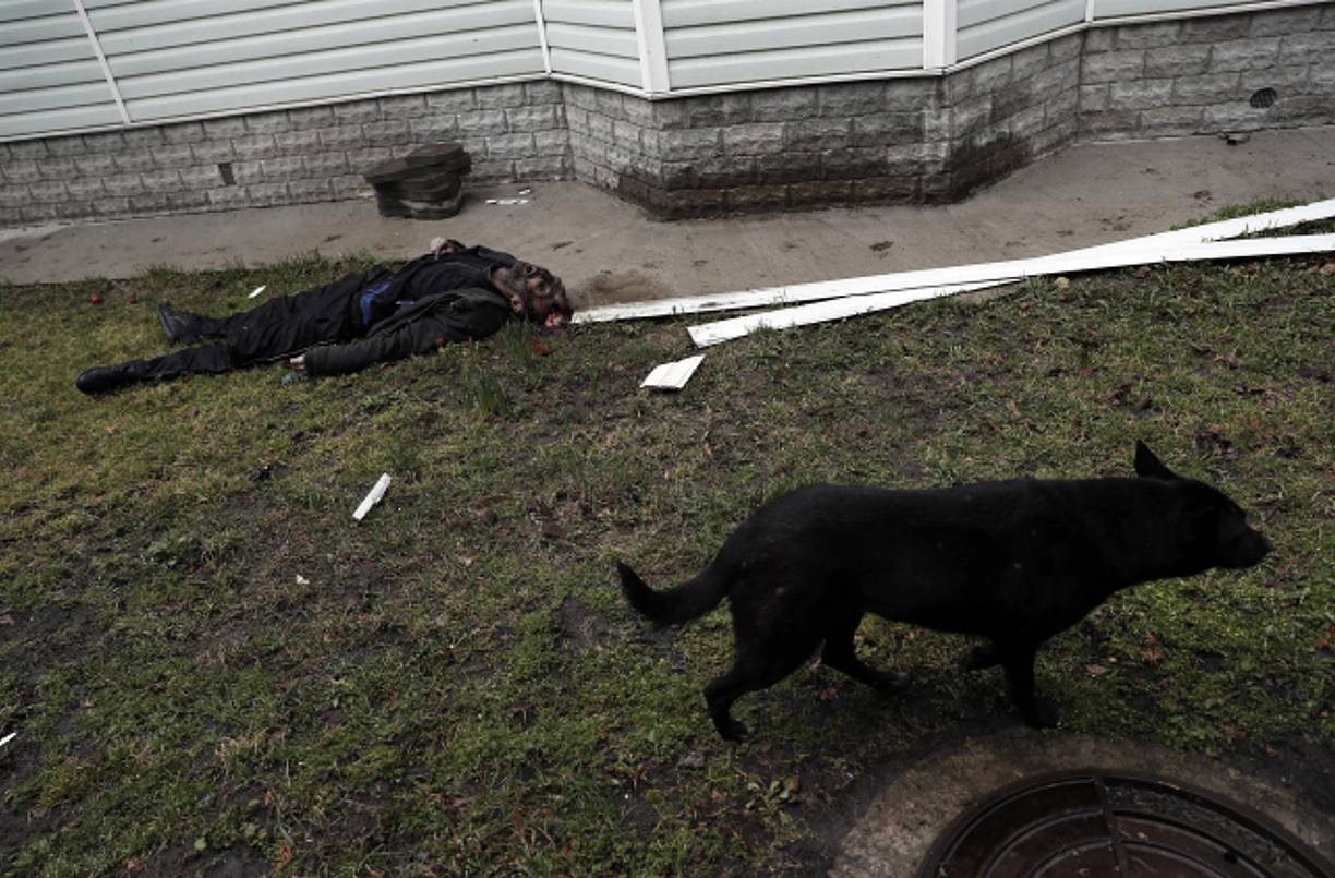 El alcalde de la ciudad Anatoly Fedoruk, informó que 280 cuerpos habían sido enterrados en fosas comunes.