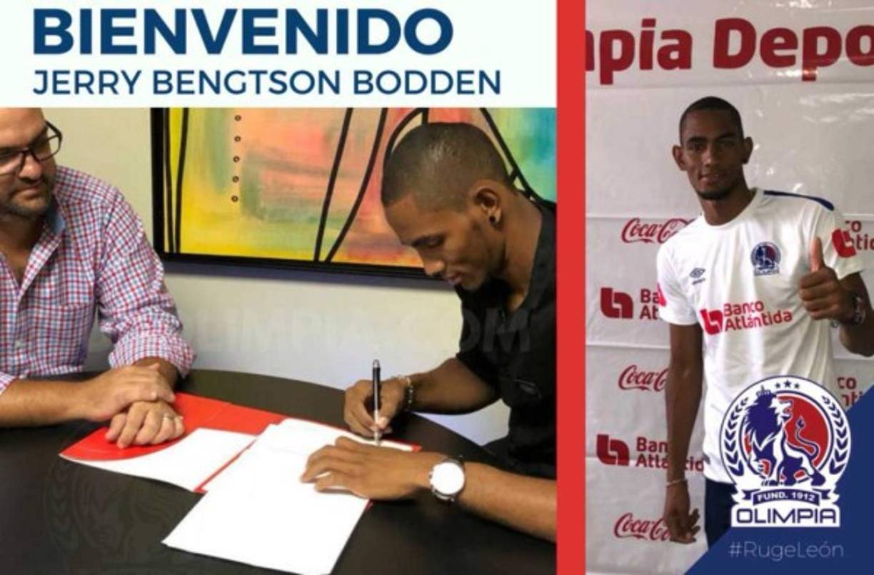 Bombazo. El Olimpia anunció este día el fichaje del experimentado delantero Jery Bengtson. El atacante regresa a la Liga Nacional tras haber tenido una aventura por Costa Rica, Irán, Argentina y Estados Unidos.
