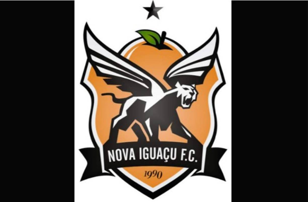 Nova Iguacu FC - Este curioso logo pertenece a un club de la Serie D de Brasil, aunque por su creatividad debería ascender tres categorías.