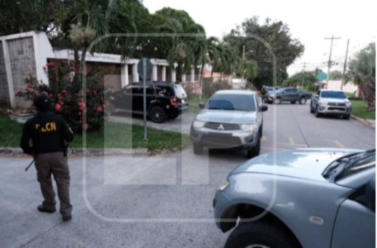 Una vivienda fue allanada en la tarde de este miércoles en la colonia Río de Piedras en San Pedro Sula, zona norte de Honduras.