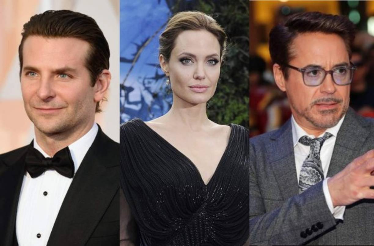 Los ricos y famosos pueden tener una vida llena de lujos y comodidades, sin embargo, eso no significa que, al igual que el resto, sucumban ante las adicciones y deleites peligrosos. Afortunadamente, estrellas como Bradley Cooper, Angelina Jolie y Robert Downey Jr. lograron salir del oscuro mundo de las drogas, y hoy son un ejemplo de superación. Fuente: EL TIEMPO.