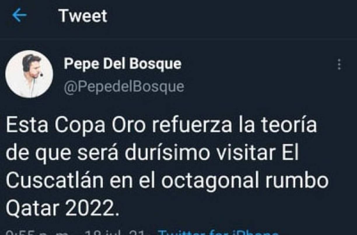 Otros periodistas han tenido palabras de elogios para la selección de El Salvador ya que los cuscatlecos hicieron un tremendo partido.
