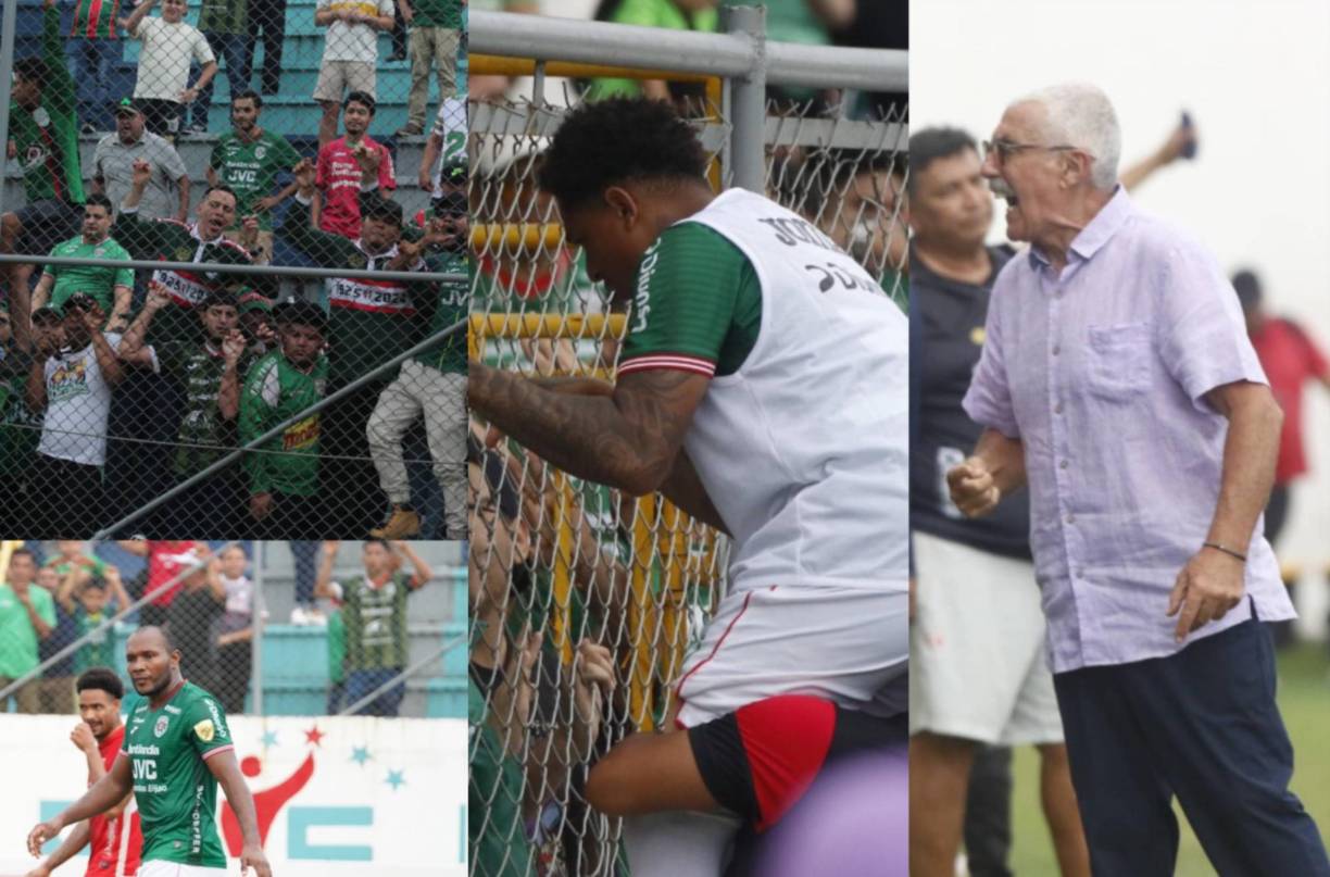 Escándalo: Aficionados, jugadores y cuerpo técnico del Marathón protagonizaron zafarrancho en el estadio Morazán en el partido ante la Real Sociedad.