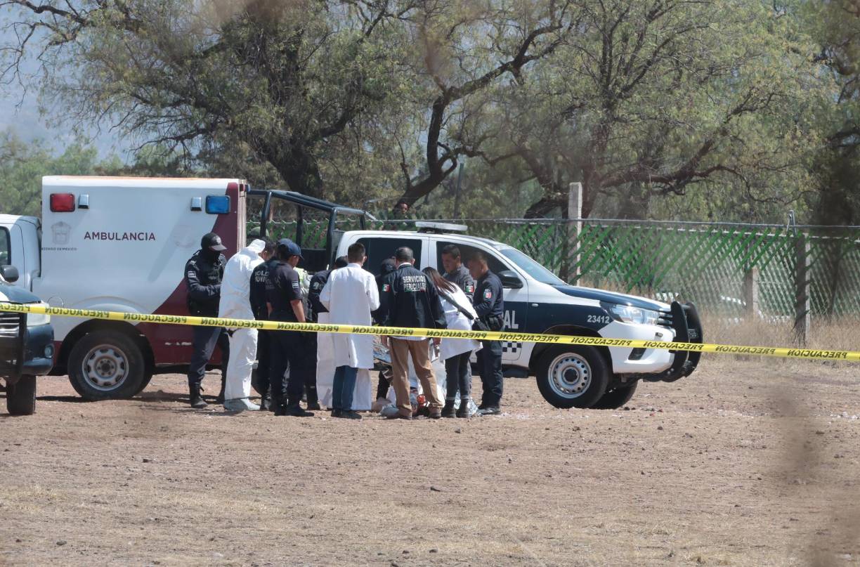 Por ser zona federal, al lugar donde quedaron los cuerpos arribaron agentes del Ejército mexicano y Policía Estatal y personal de Protección Civil del Estado de México, además de agentes de Servicios Periciales quienes levantaron los cuerpos