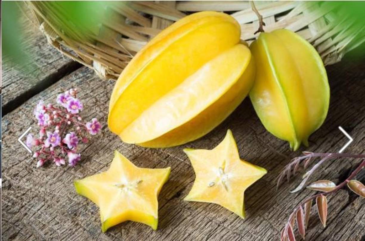 Albaricoque o ciruela estrella, así se le conoce a esta fruta en Honduras, en Sudámerica se conoce como carambola.