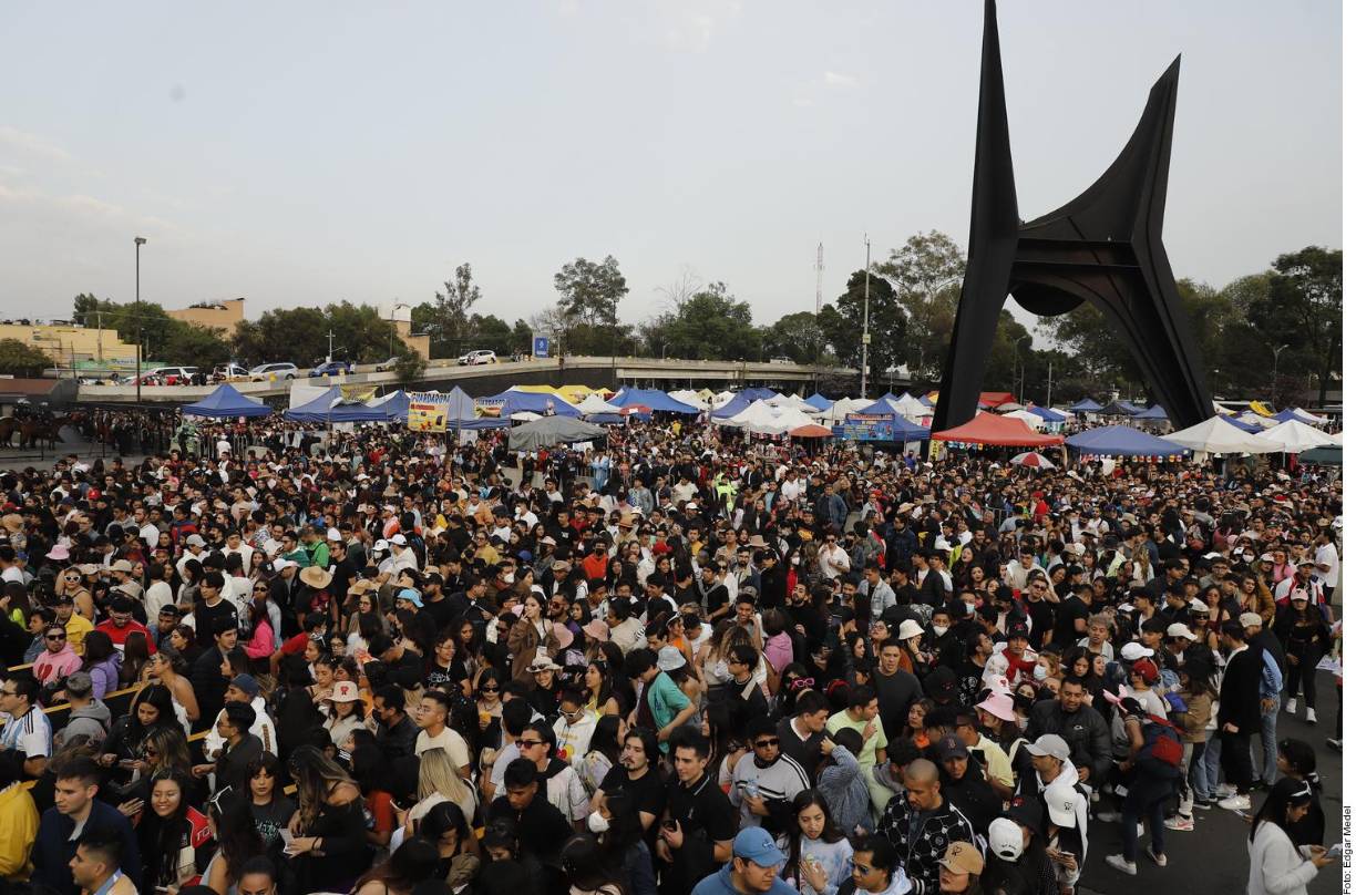 Ni a ella ni a otro centenar de personas les funcionó el reclamo, ya que en la zona del acceso por Tlalpan sólo hubo dos taquillas habilitadas para alrededor de mil personas defraudadas, lo cual fue insuficiente.