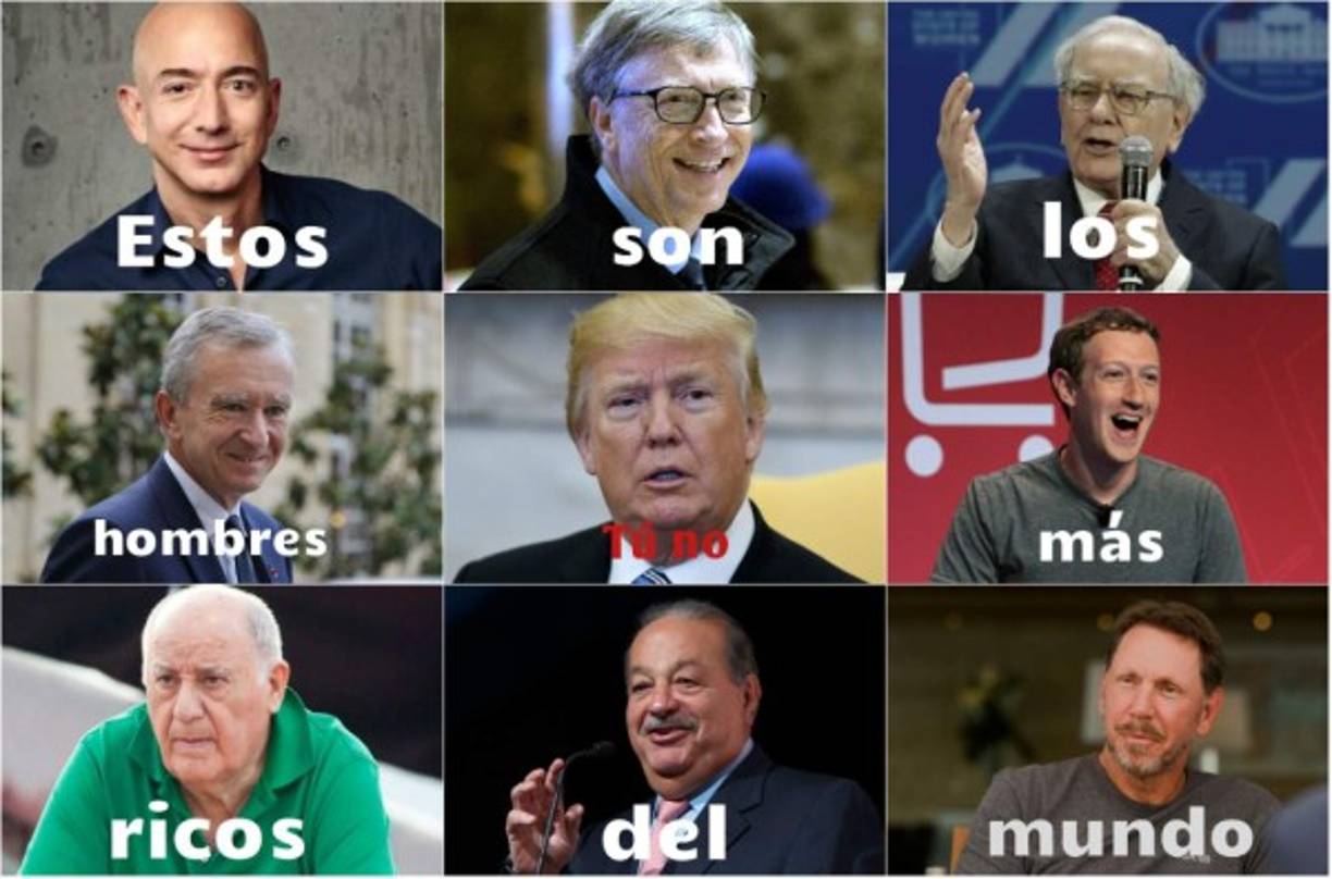 El fundador de Amazon, Jeff Bezos, se estrenó hoy como la persona más rica del mundo según la lista anual que divulga la revista Forbes, y lo hizo pulverizando récords, mientras tanto, el presidente estadounidense Donald Trump, cayó más de 300 posiciones, ubicándose en el puesto 766 con 3,000 millones de dólares.