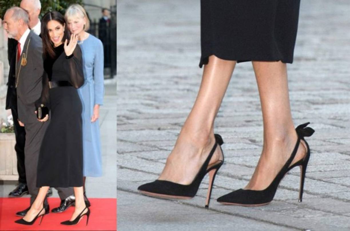 Pero no es esto por lo que los críticos la han emprendido contra Meghan, fueron sus pies los que llamaron la atención.<br/>