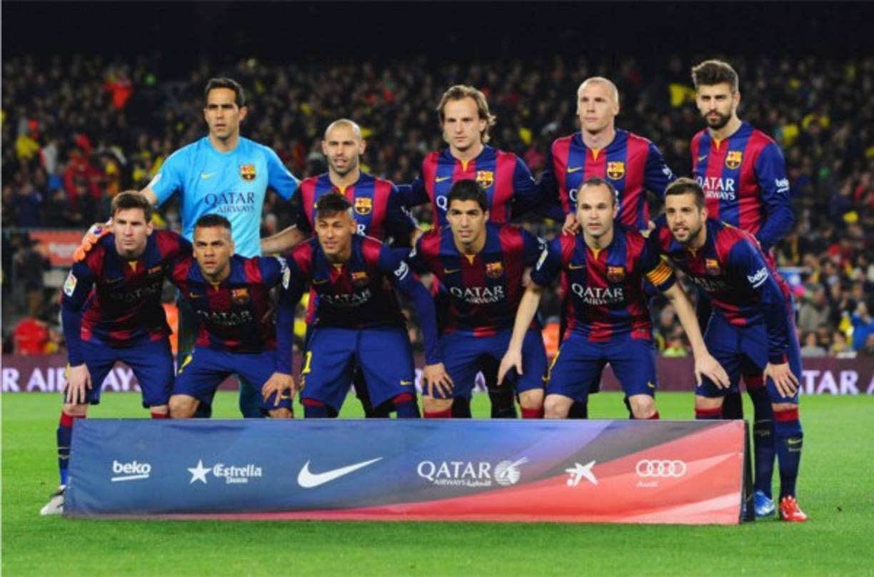 El 11 del Barcelona que mandó Luis Enrique.