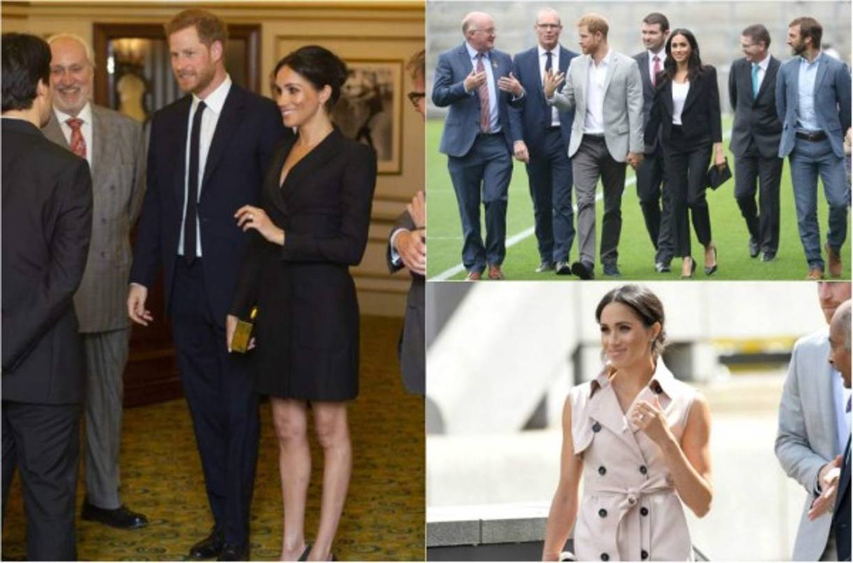 Meghan Markle cumplió la semana pasada sus primeros cien días como duquesa de la monarquía británica. Repasamos los looks con los que la ex actriz ha desafiado el estricto protocolo de la reina Isabel II.