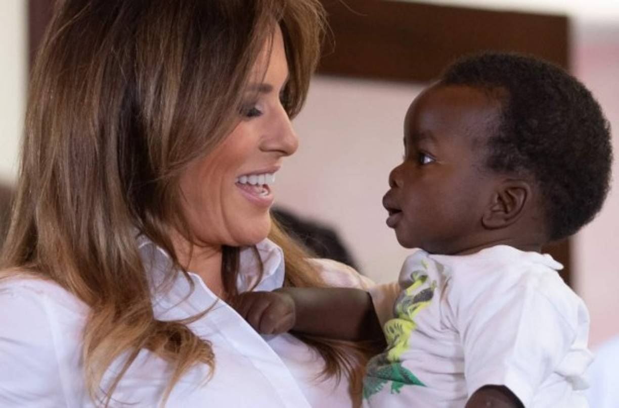 La gira de Melania está dedicada fundamentalmente a los niños a través de su campaña 'Be Best' ('Sé mejor').
