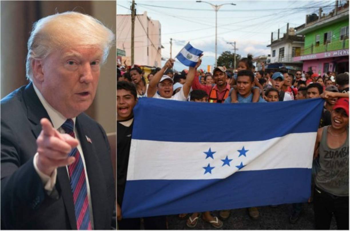 La 'caravana' de migrantes centroamericanos, la mayoría hondureños, que ha enfurecido a Donald Trump, anunció ayer que seguirá su recorrido hacia la frontera de EEUU pese a las amenazas del mandatario estadounidense.