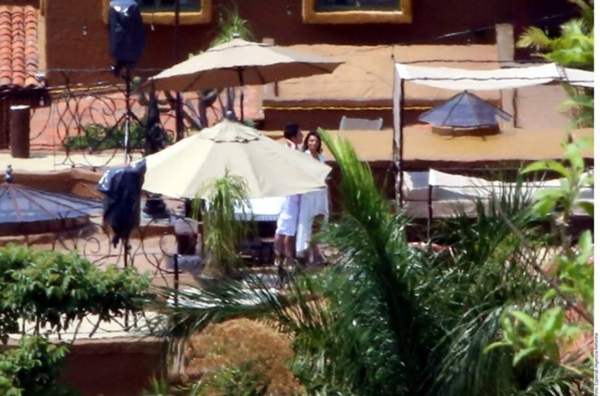 La fiesta fue acorde con el estilo de vida saludable que adoptó la pareja, por lo que el menú fue de verduras variadas, aunque también hubo pescado y algunos quesos.