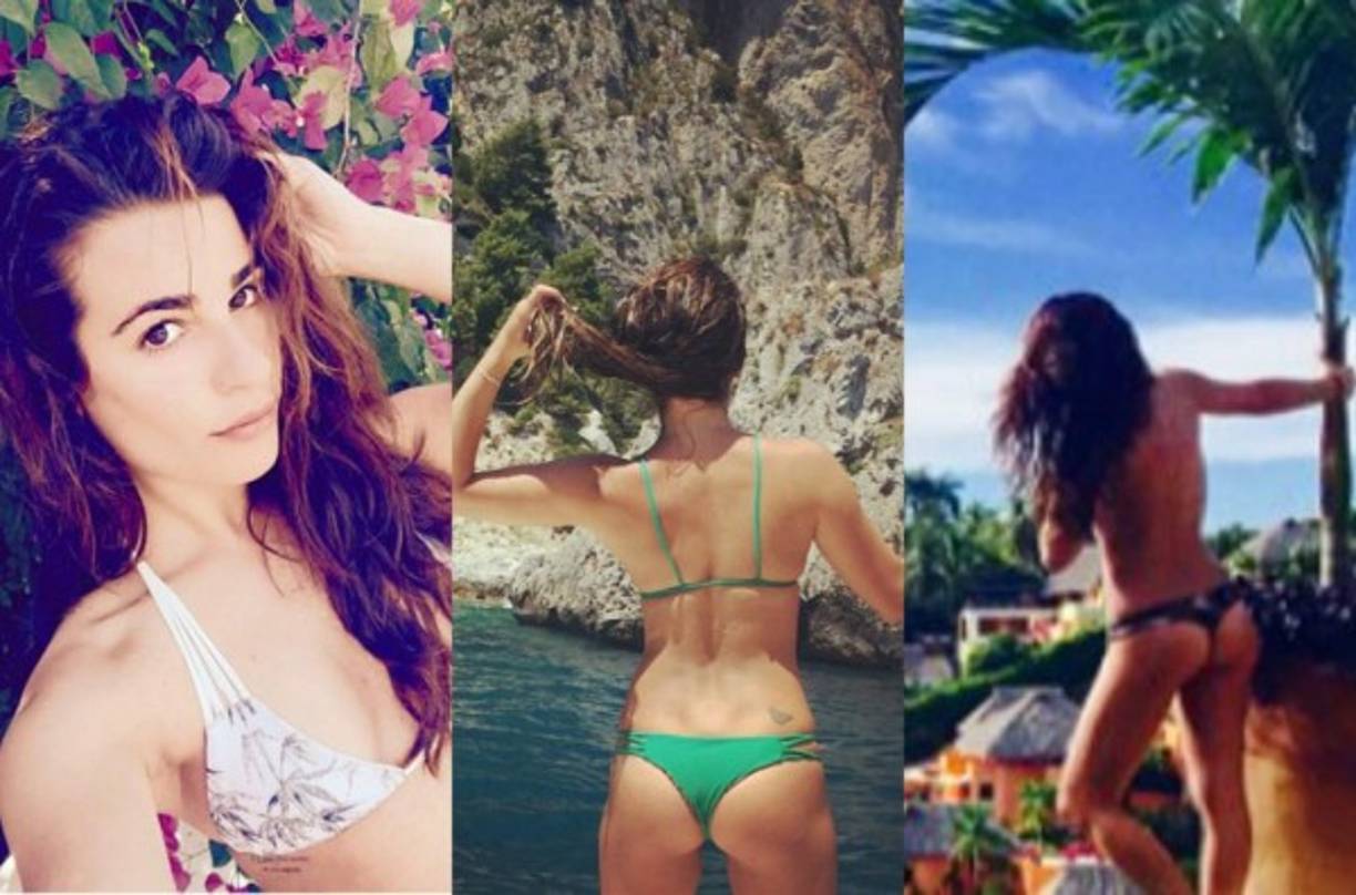 La estrella de Glee, Lea Michele deja a sus fans muy felices cuando luce sus diminutos bikinis.