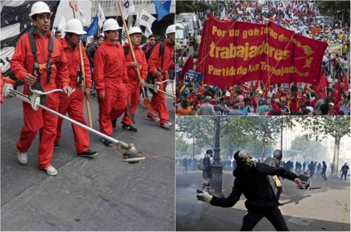 El Primero de Mayo movilizó hoy a centenares de miles de trabajadores en ciudades de todo el mundo para reclamar empleo digno, pensiones decentes e iguales oportunidades para mujeres y hombres.<br/><br/>En Francia, Colombia y Honduras, la jornada estuvo marcada por enfrentamientos entre manifestantes y las fuerzas de seguridad.
