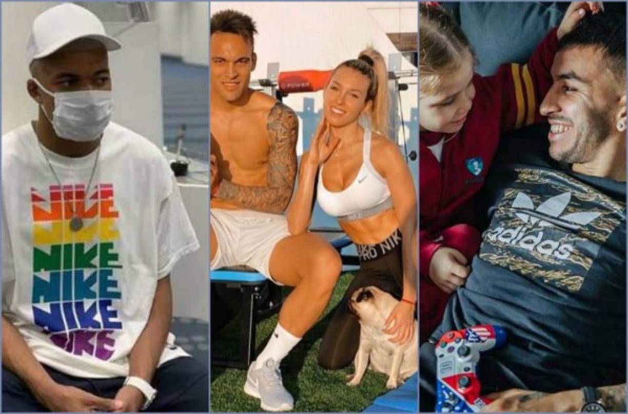 El fútbol está suspendido por lo que la mayoría de los futbolistas y entrenadores que actúan en Europa están cumpliendo con la recomendada cuarentena. ¿Cómo la están pasando?