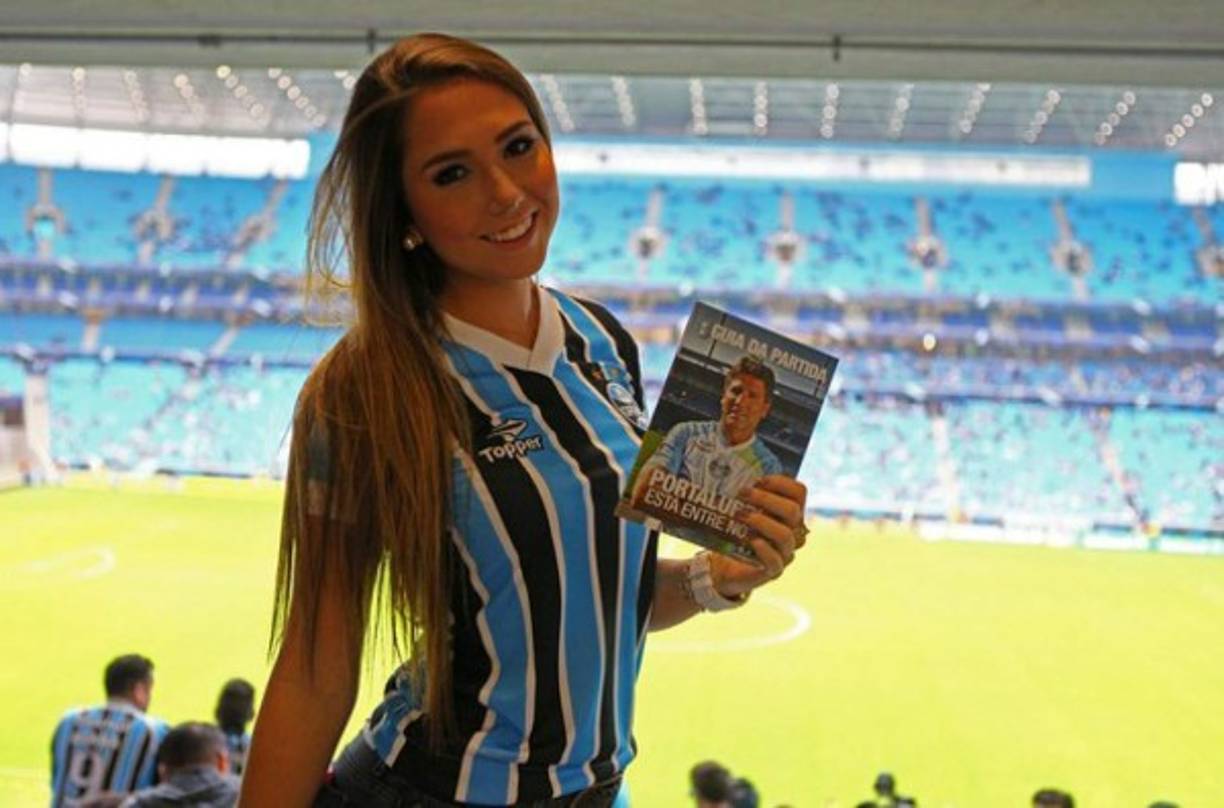 Carolina Portaluppi ocaisonó sin querer el fuerte castigo para su amado Gremio.
