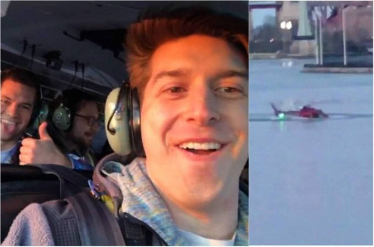 Cinco personas murieron al estrellarse el helicóptero en el que sobrevolaban la ciudad de Nueva York, al atardecer de ayer domingo. La aeronave se desplomó en el río Este, y únicamente el piloto logró sobrevivir.