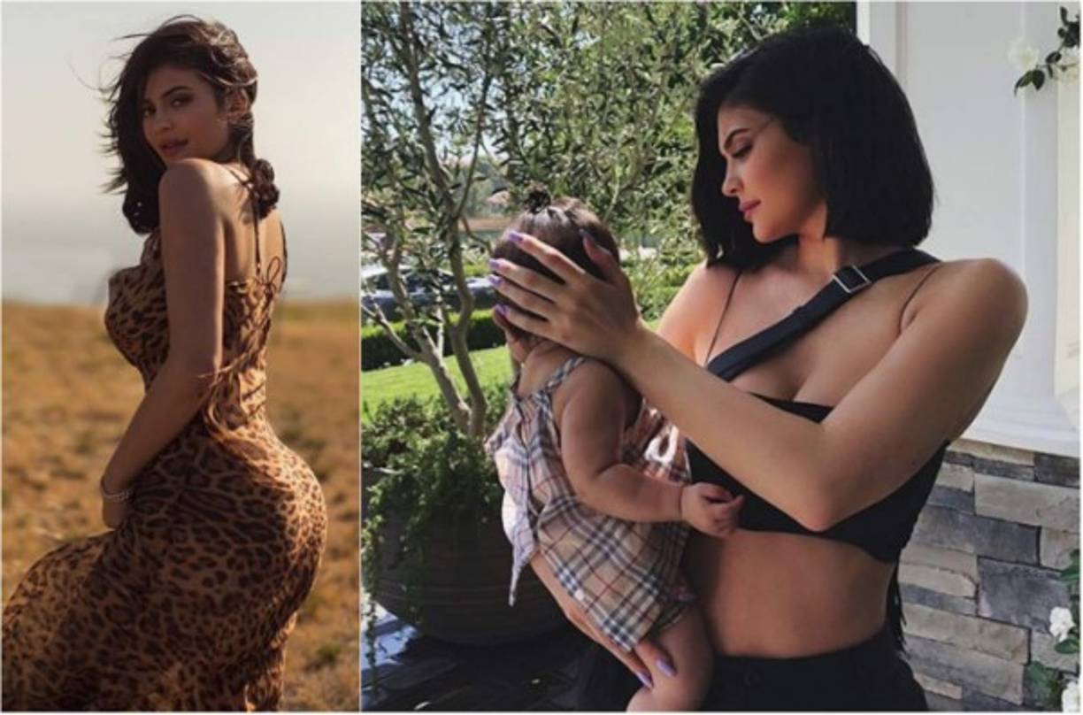 Kylie Jenner dejó atrás el look que la convirtió en la'billonaria hecha a sí misma más joven de la historia', según la revista Forbes, al retirarse los rellenos de labios que la hacían lucir una boca exuberante.