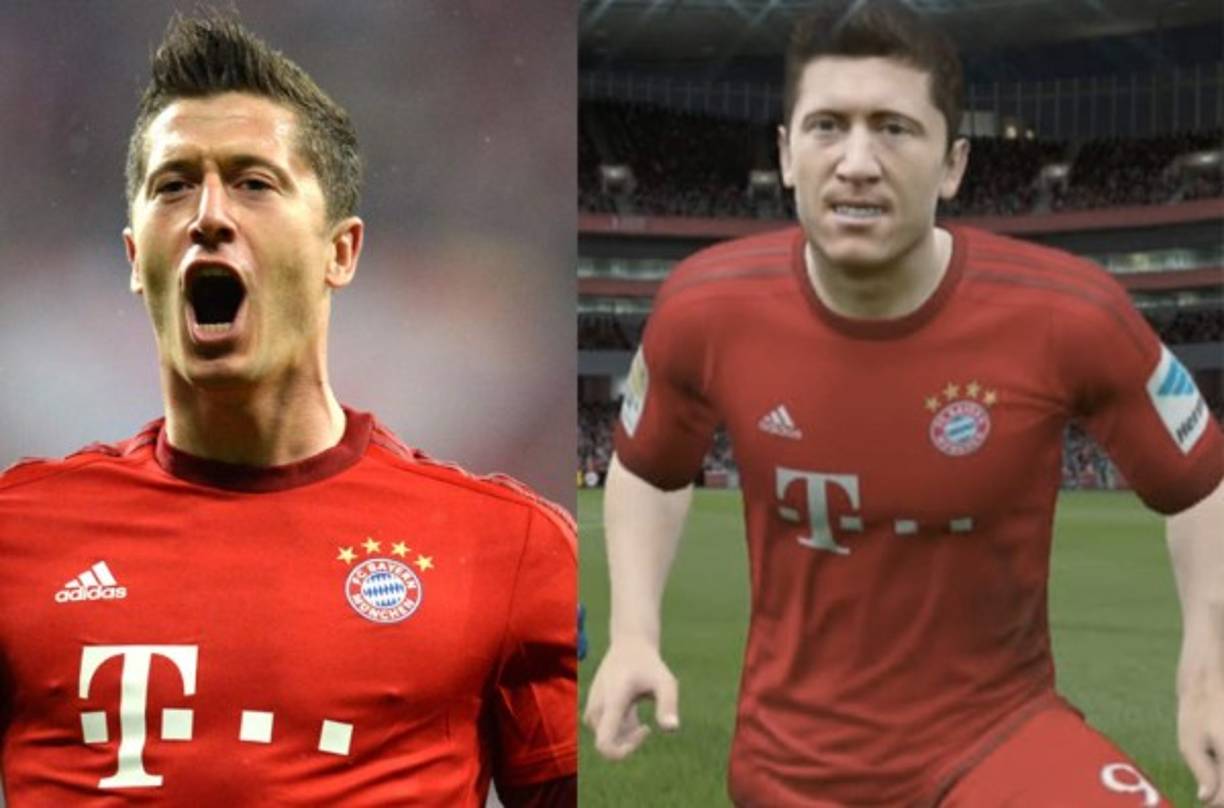 9- El Polaco Robert Lewandowski del Bayern Múnich (90).