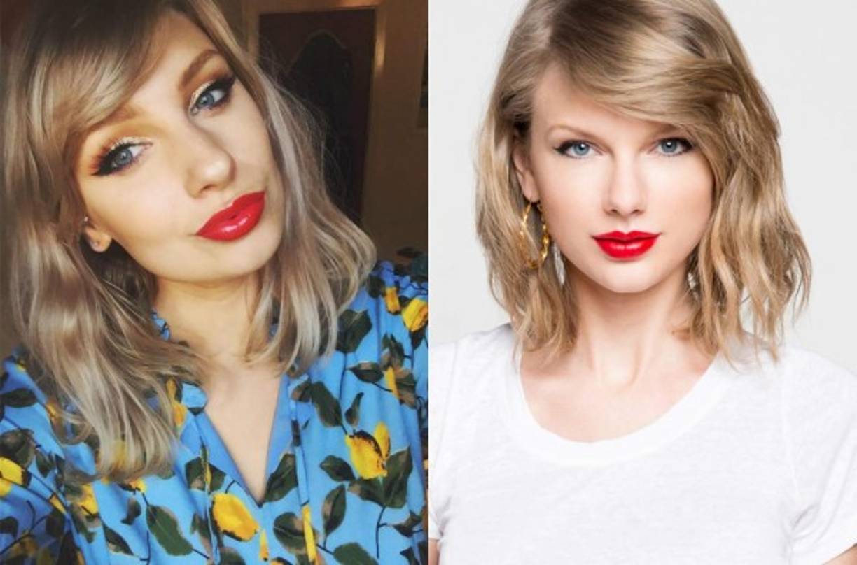 Taylor Swift y Laura Miriam son casi como dos gotas de agua, al menos, en Instagram. La doble de la cantante ha llenado su red social con imágenes en las que demuestra su gran parecido con Swift.<br/><br/>