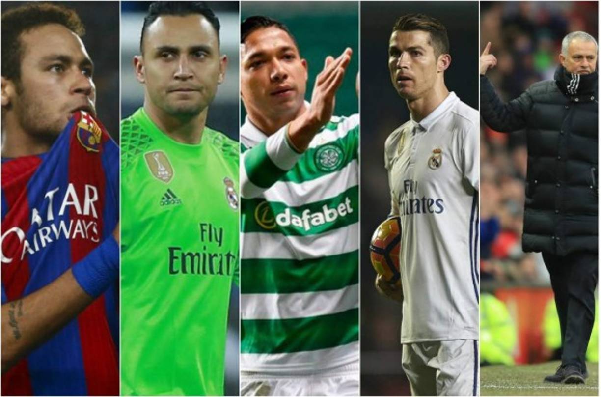 Los rumores y fichajes no paran y hoy jugadores como Neymar, Keylor Navas,Emilio Izaguirre son noticia. Además Cristiano Ronaldo ha frenado la llegada de un crack al Real Madrid y Mourinho comienza a realizar limpieza en el Manchester United.