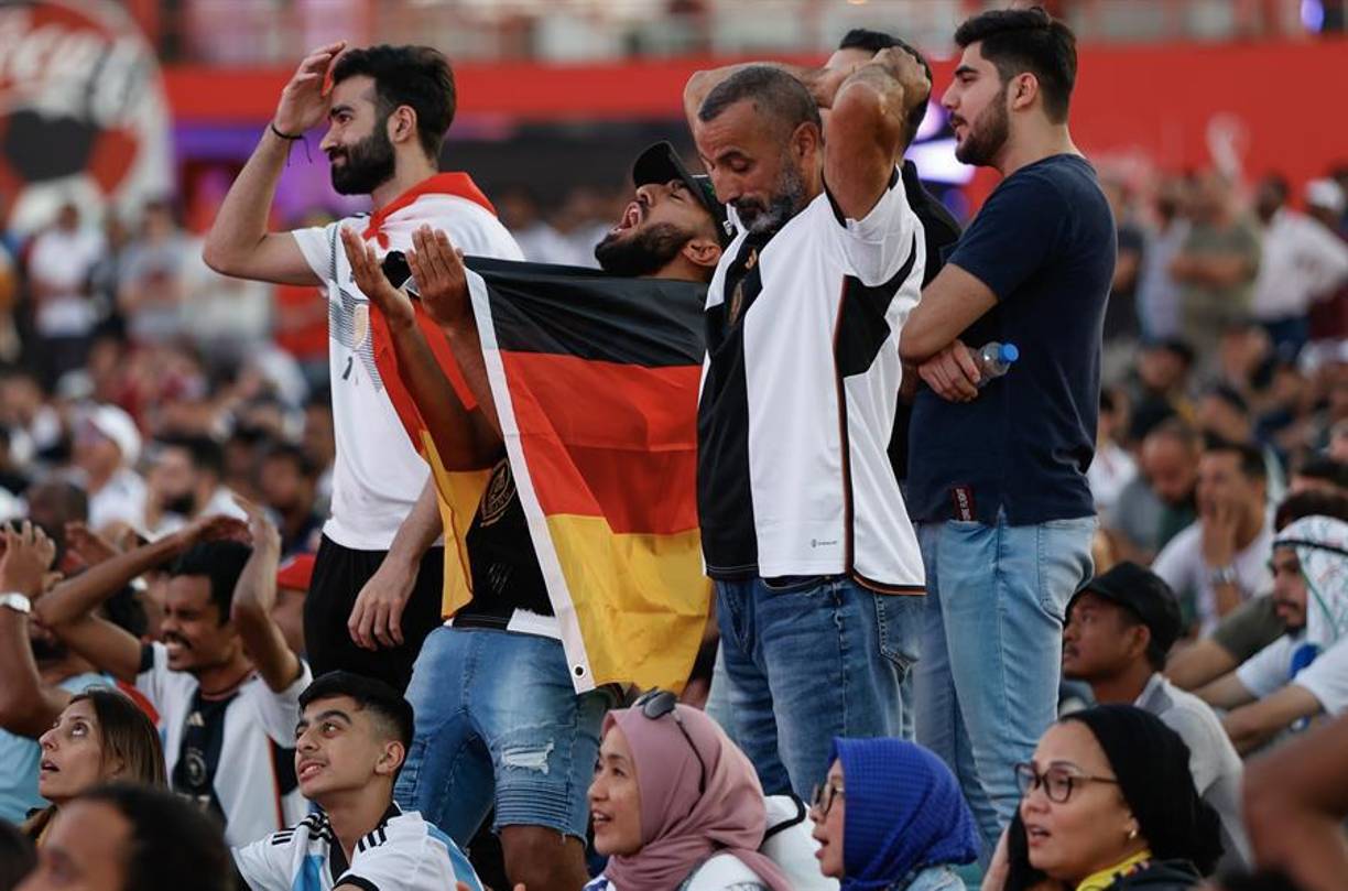 Los alemanes no podían creer lo que estaba pasando.