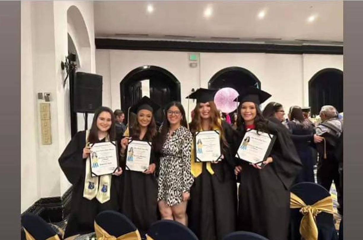 La bella esposa de Denil Maldonado compartió con sus compañeras el importante exito en su vida.