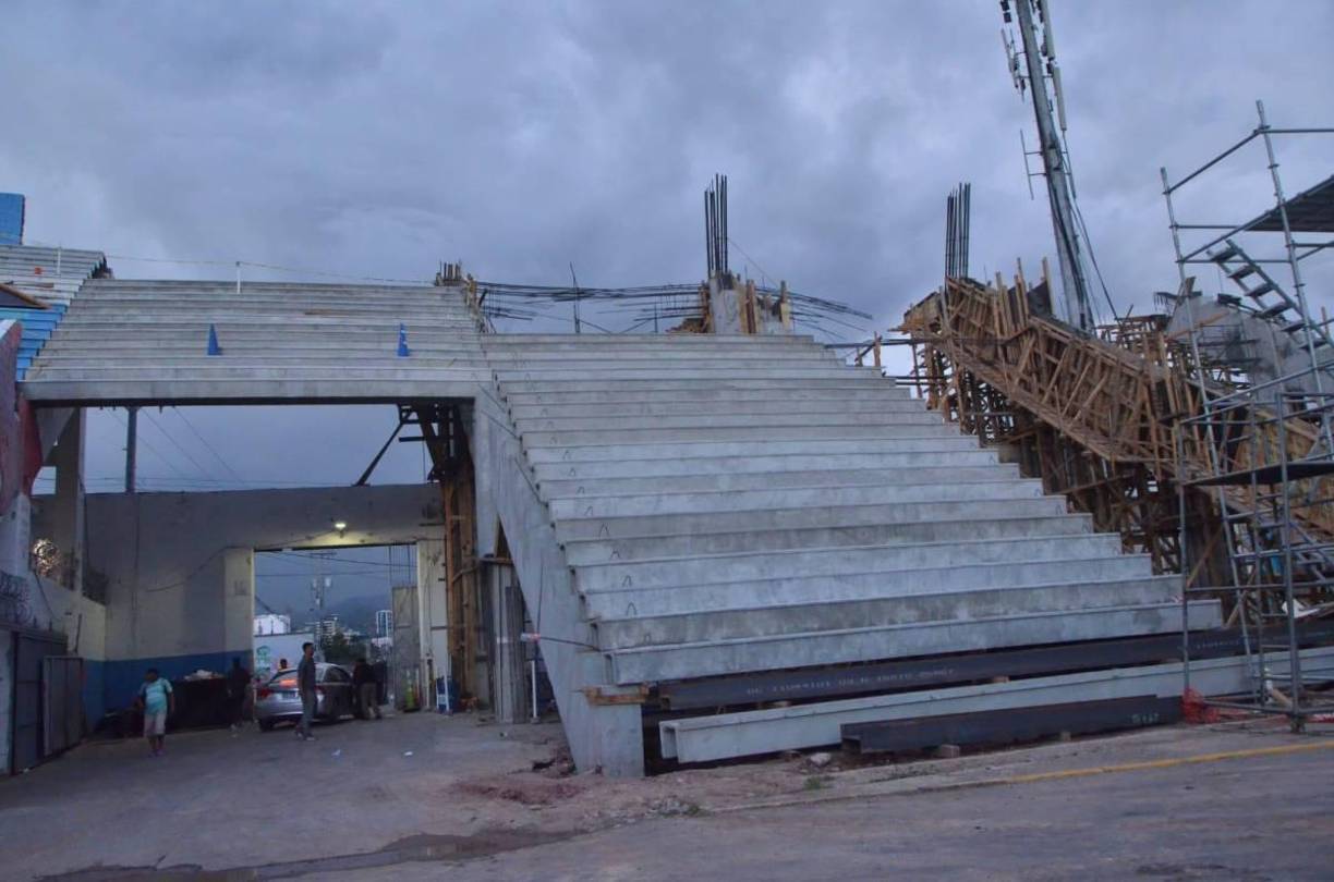 Se esperan que la nueva gradería de sol centro esté terminada en diciembre próximo, una vez finalizado el Torneo Apertura 2024 de la Liga Nacional.