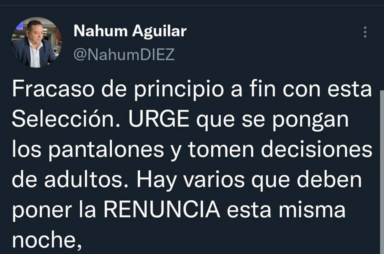 “Fracaso de principio a fin con esta selección”, fue otro de los titulares de la prensa deportiva de Honduras tras la derrota de 2-1 ante Jamaica en el cierre de la octagonal.