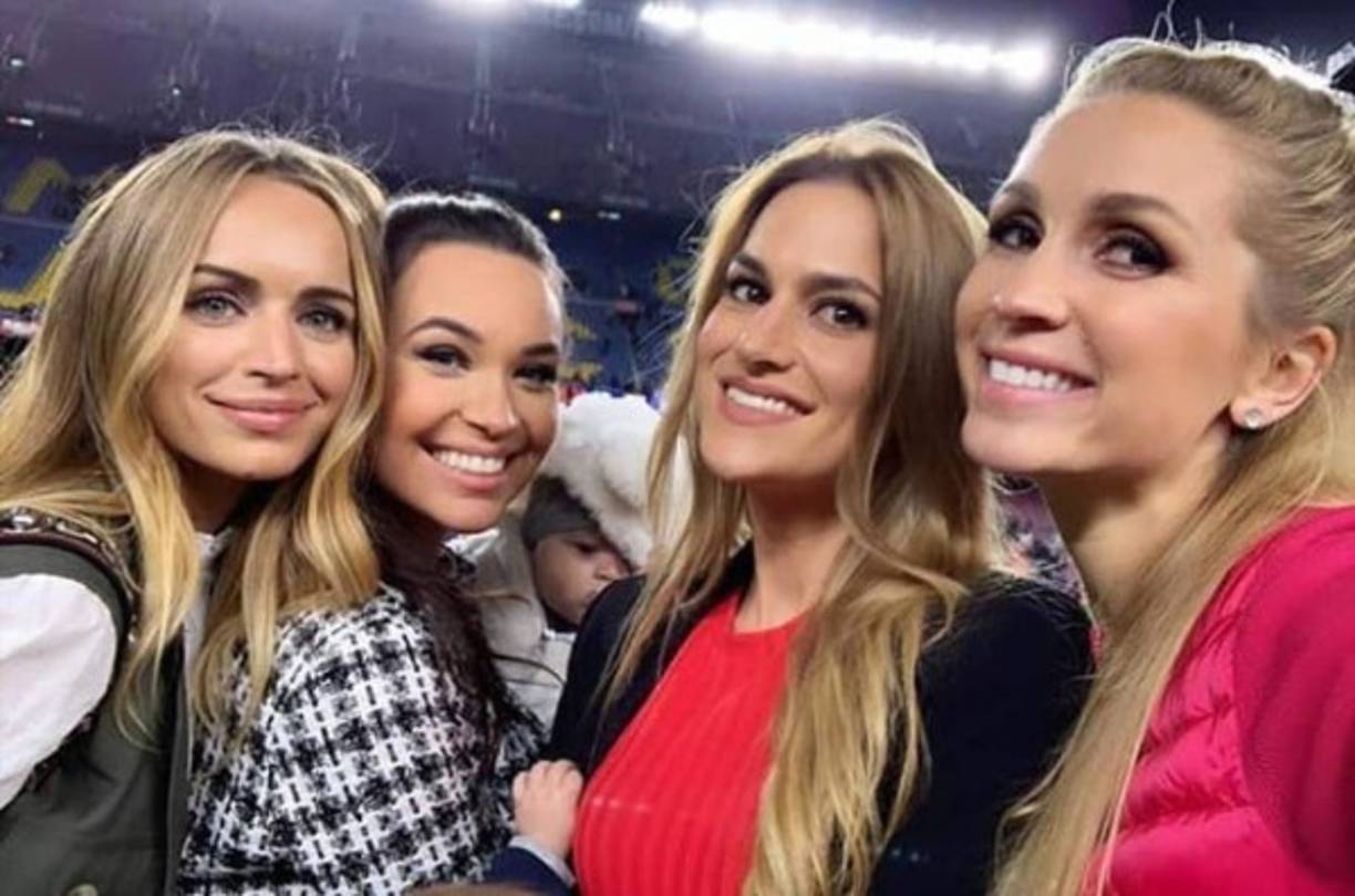 Las Wags del Barcelona han presumido en sus redes sociales los festejos del título conseguido por Barcelona.